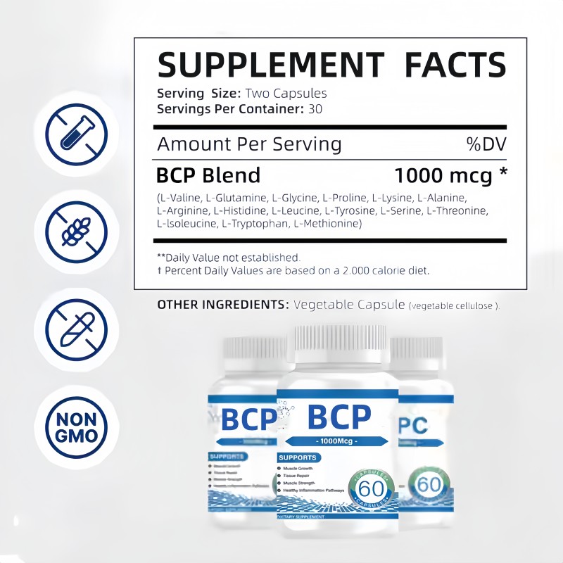 Muscle Supplement Supplier - Wholesale BPC 60 Capsule