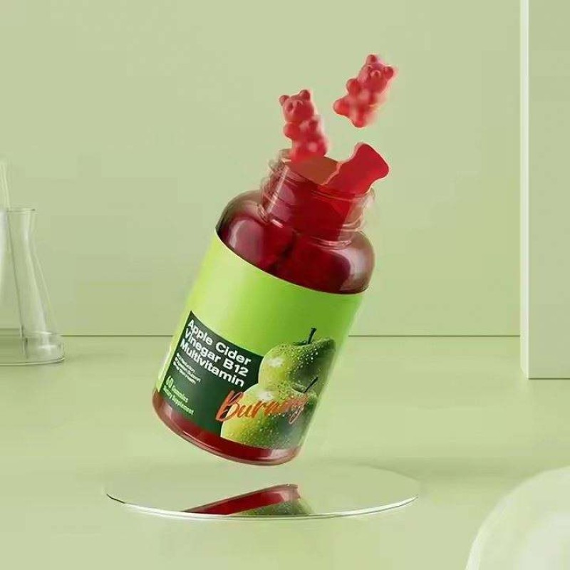 Apple Cider Vinegar Gummies Factory - Wholesale Vitamin B9 B12