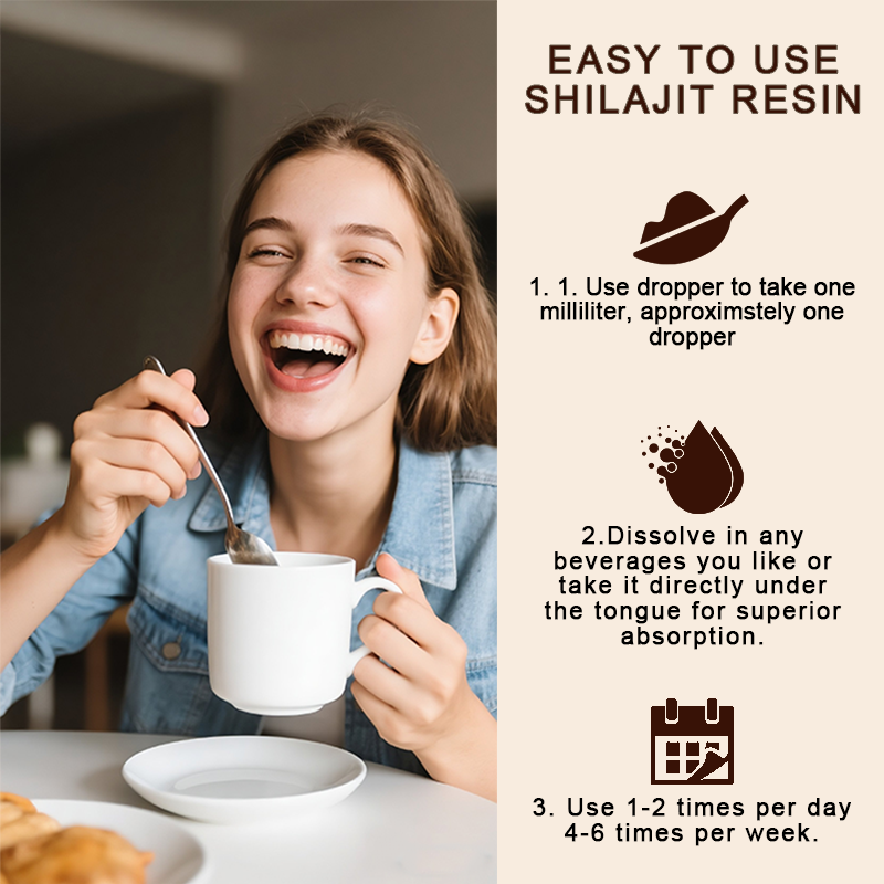 Shilajit Drops Supplier - Pure Organic 85 Minerals Fulvic