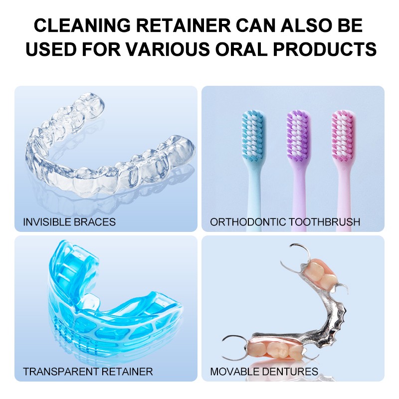 Retainer Cleaner Manufacturer - Effervescent Stain Discoloration