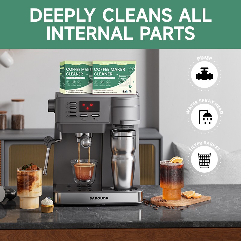 Coffee Descaler Tablets Factory - Stain Free Drip Espresso Machine