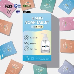 Hand Soap Tablets Factory - Portable Gentle Effective Refills