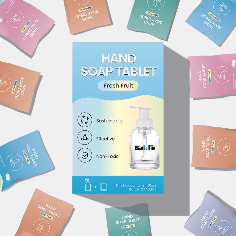 Soap Paper Supplier - Portable Palm Wash Hand Cleaner Tablet