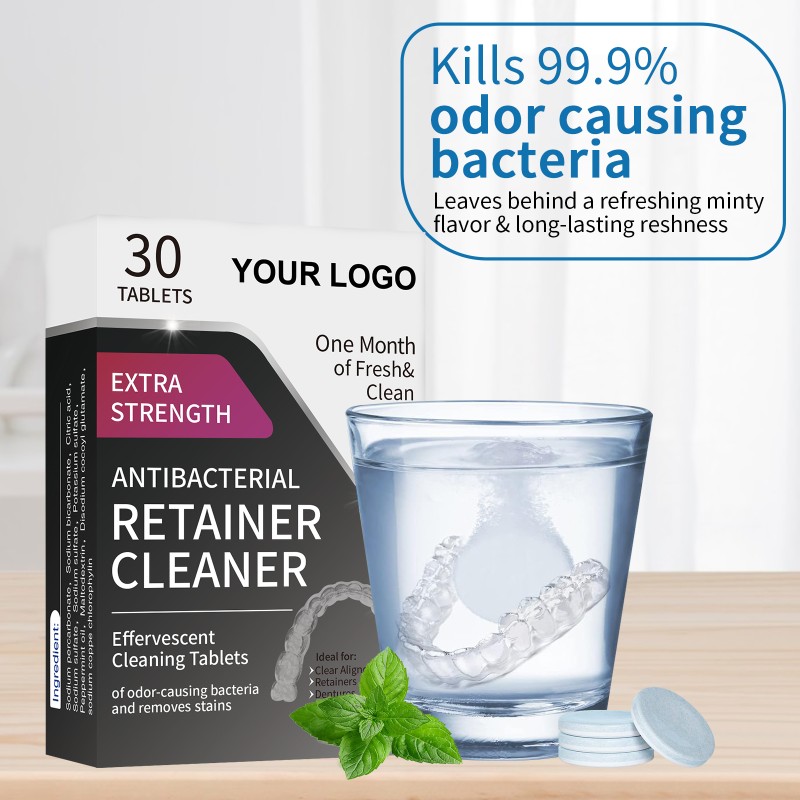 Retainer Cleaner Manufacturer - Effervescent Stain Discoloration