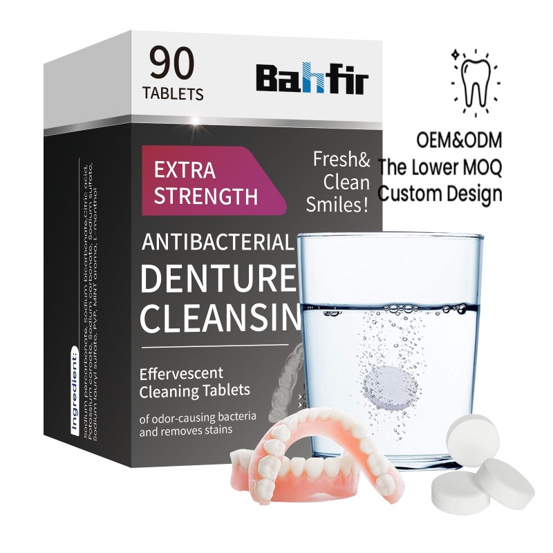 Dental Cleaner Tablets Factory - Antibacterial Multi Function
