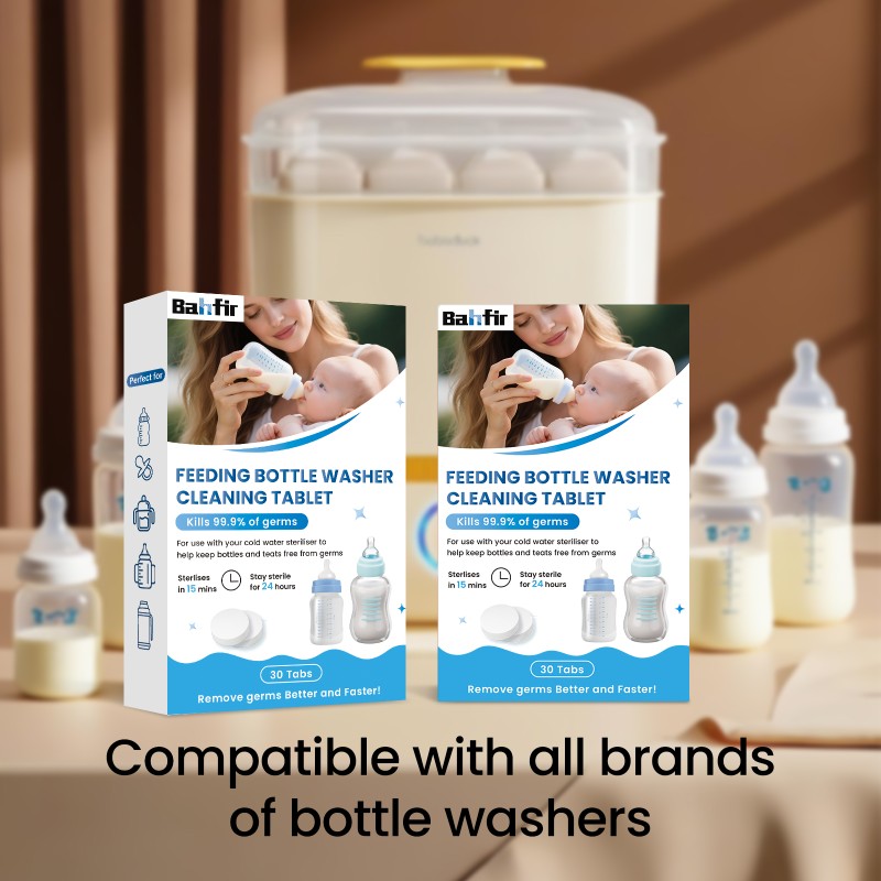 Baby Bottle Cleaner Tablets Supplier - Antibacterial Feeding Bottle Washer