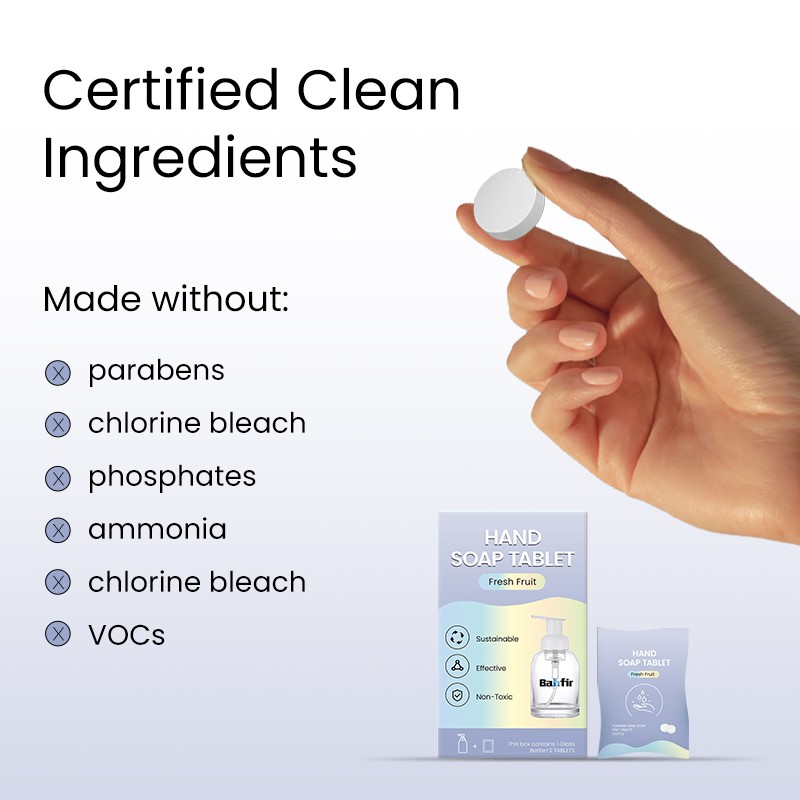 Soap Tablets Supplier - Effervescent Foaming Hand Cleaner