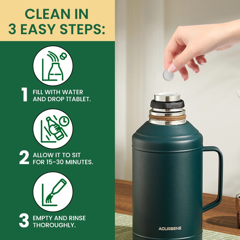 Coffee Cup Cleaner Factory - Pot Metallic Descaler Cleaning Tablets