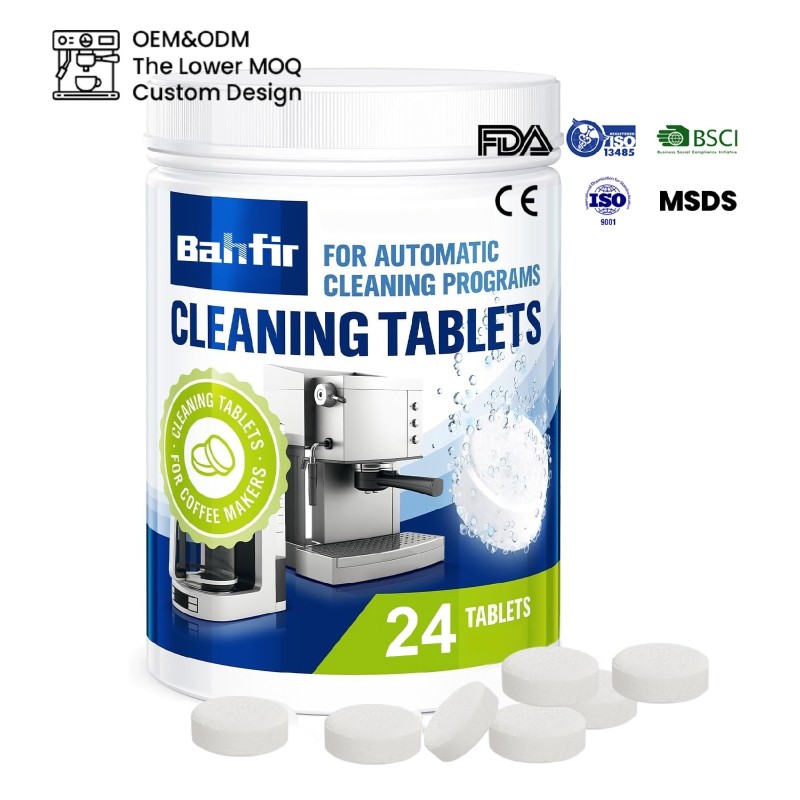 Coffee Maker Tablets Factory - Espresso Machine Descaling Cleaner