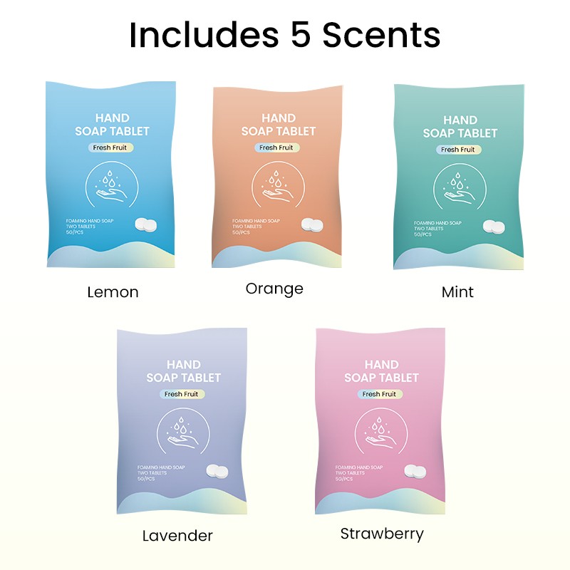 Hand Soap Tablets Factory - Portable Gentle Effective Refills