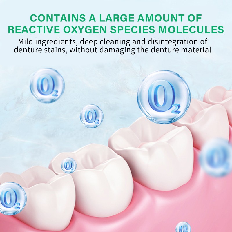 Denture Cleaning Tablets Supplier - FDA Teeth Whitening Cleanser
