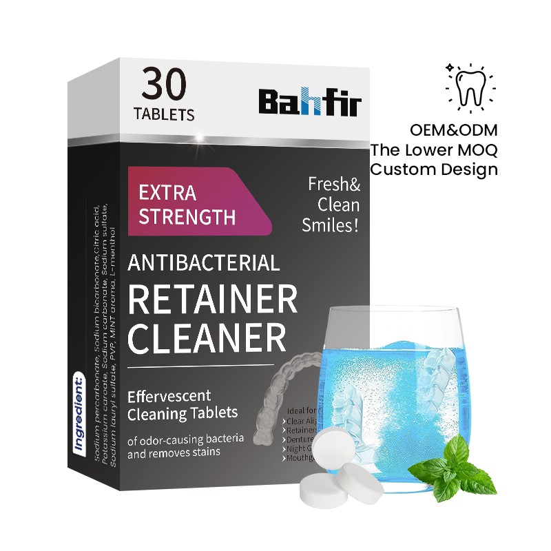 Retainer Cleaner Manufacturer - Effervescent Stain Discoloration