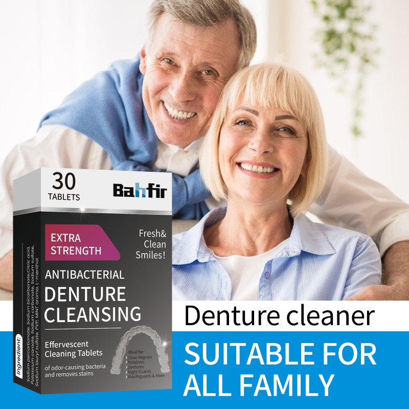 Denture Cleaner Factory - 30pcs Mint Flavor Teeth Whitening