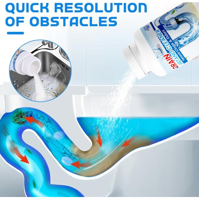 Drain Cleaner Manufacturer - Powerful 100g Toilet Bathtub Cleaner