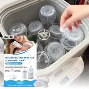 Baby Bottle Cleaner Tablets Supplier - Antibacterial Feeding Bottle Washer