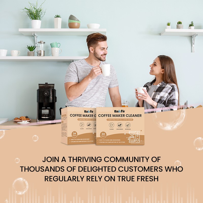 Coffee Maker Tablets Manufacturer - 24 Count Individual Packaged