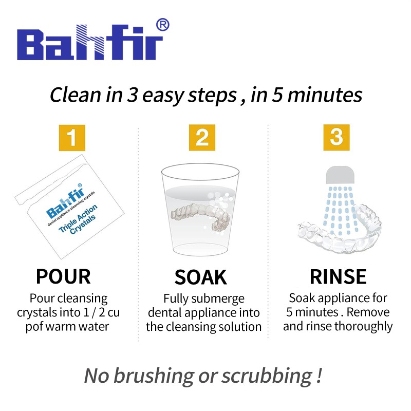 Retainer Cleaner Manufacturer - Stain Free Aligner Daily Cleaning