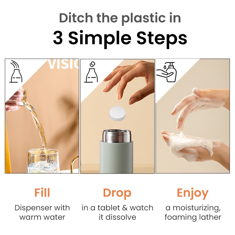 Soap Tablets Supplier - Effervescent Foaming Hand Cleaner