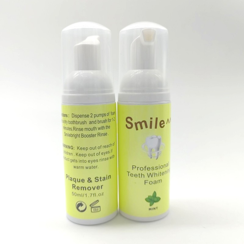 Aligner Cleaning Mousse Manufacturer - Private Label Whitening Foam