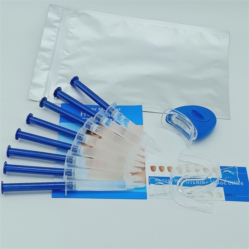 Teeth Whitening Kit Factory - Home Use LED Light Foil Bag