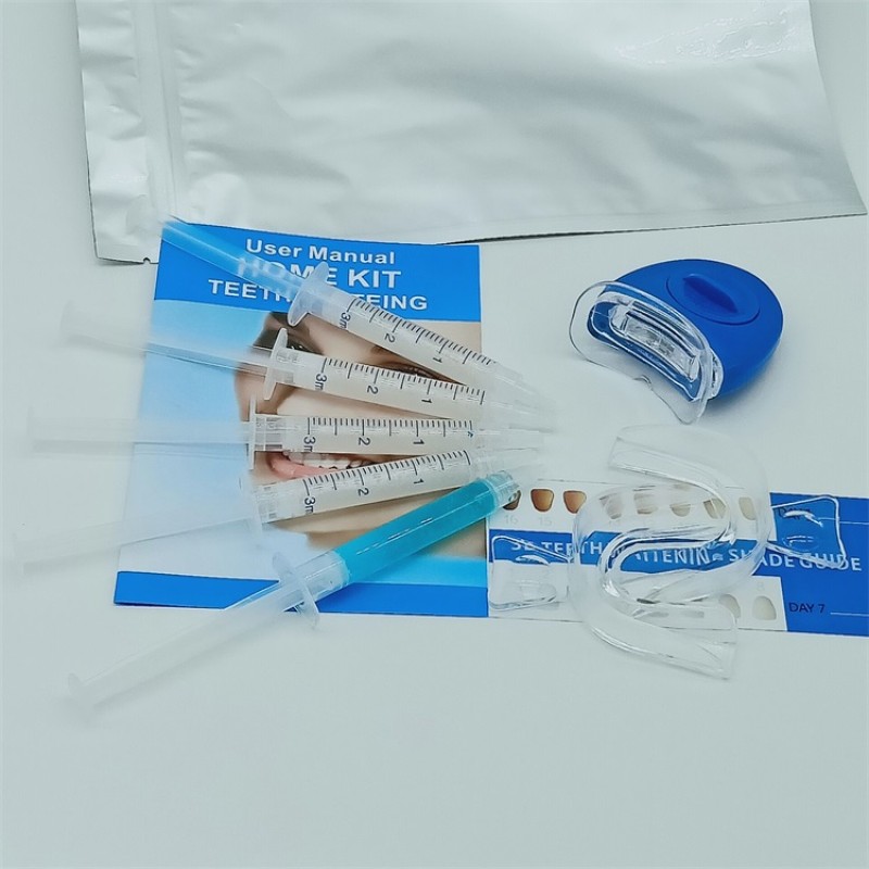 Teeth Whitening Kit Factory - Home Use LED Light Foil Bag