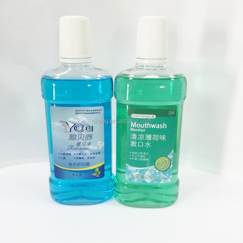 Mouth Rinse Supplier - Top Selling OEM 500ml Mint