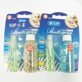 Mouth Spray Kit Factory - Wholesale Blister Card 12ml 60ml