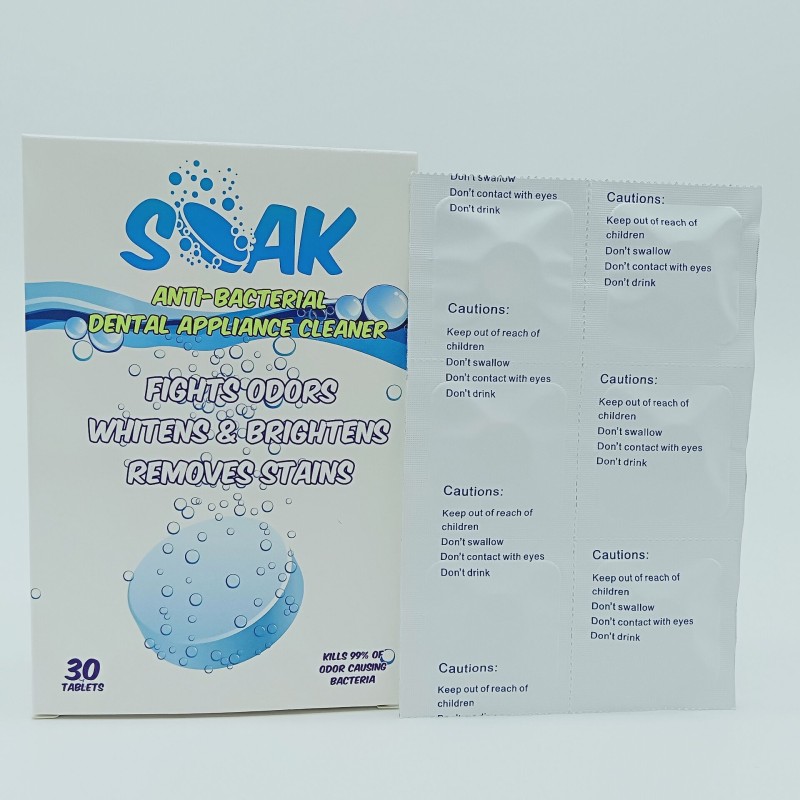 Dental Tablets Manufacturer - Sterilizing Aligner Retainer