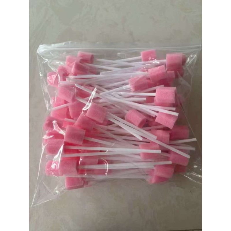 Cleaning Sponge Sticks Factory - Disposable Hospital Nursing