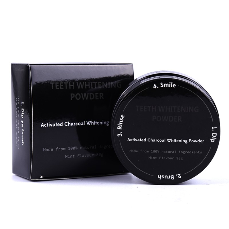 Charcoal Teeth Whitening Factory - 60G Box Bamboo Powder