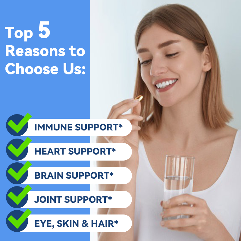 Fish Oil Softgels Manufacturer - Triple Omega 3-6-9 1000mg