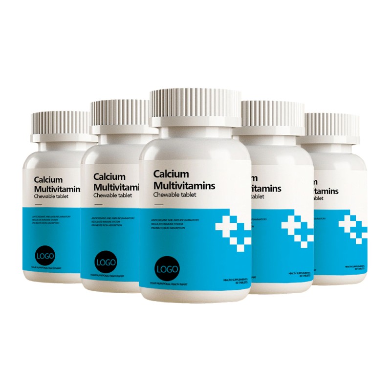 Multivitamin Tablets Factory - Customizable Recipe Shape Flavor