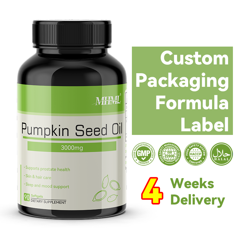 Pumpkin Seed Softgels Manufacturer - Cold Pressed Saw Palmetto