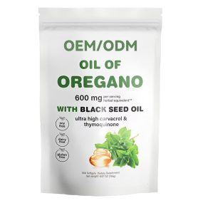 Oregano Oil Capsules Manufacturer - Carvacrol Softgels Vitamin