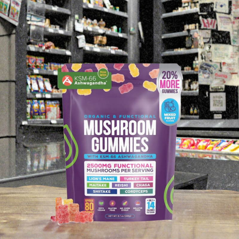 Mushroom Gummies Manufacturer - OEM Vegan Nootropic Supplement