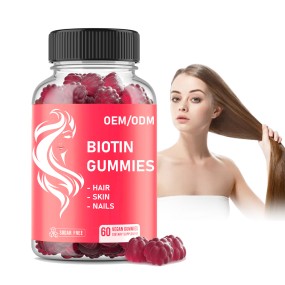 Vegan Biotin Gummies Manufacturer - Collagen Whitening Hair Loss