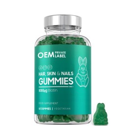 Collagen Gummies Supplier - Private Label Vegan Biotin Hair