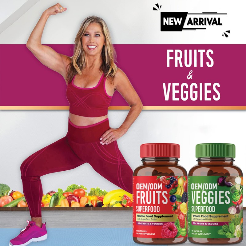 Fruits Veggies Capsules Supplier - 90 Fruit 90 Veggie Energy