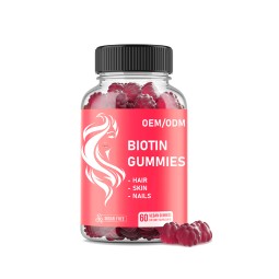 Biotin Gummies Supplier - Non-GMO 10000mcg Sugar Free