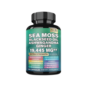 Seaweed Capsules Factory - Anti Aging Ginger Black Seed Oil