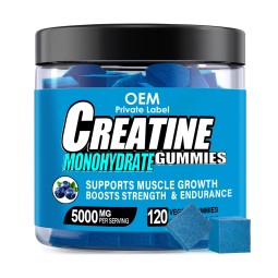 Creatine Gummies Supplier - Sport Pre-Workout 5g Energy