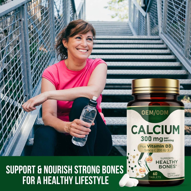 Calcium D3 Tablets Factory - Non-GMO Bone Nerve Muscle