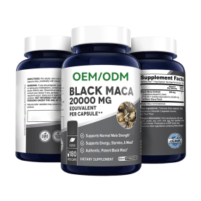 Black Maca Capsules Supplier - 20000mg Male Strength Vegan