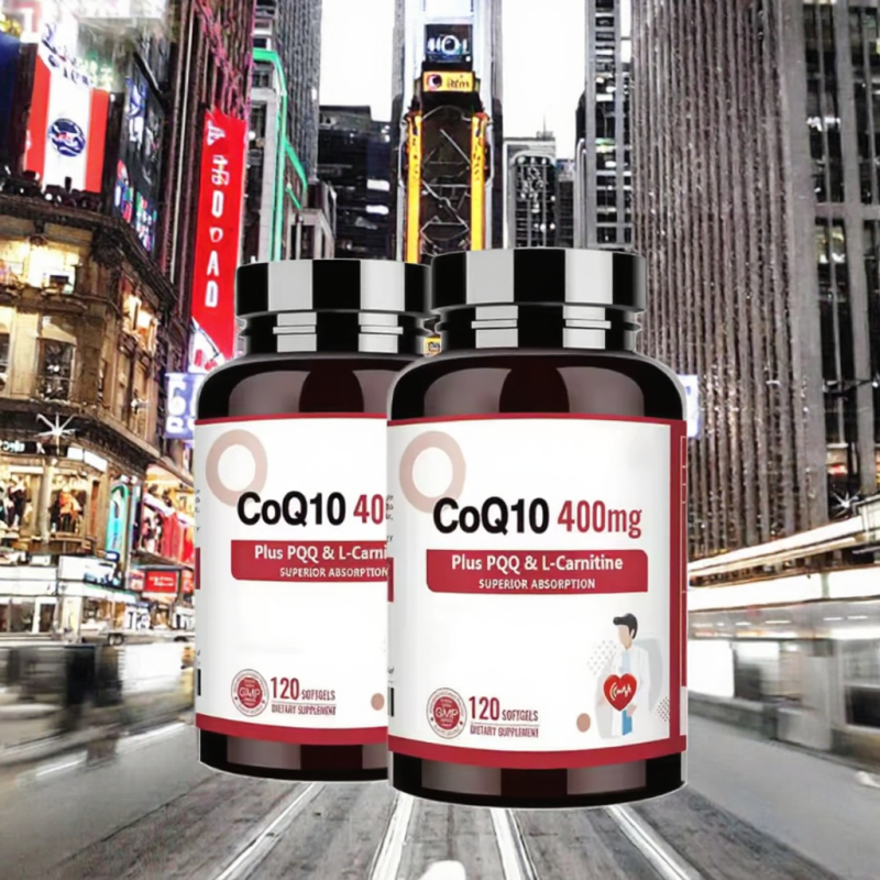 CoQ10 Supplement Supplier - 400mg BioPerine Omega-3s