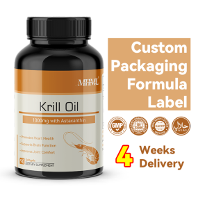 Krill Oil Softgels Supplier - OEM Omega 3 EPA DHA