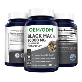 Black Maca Capsules Manufacturer - 20000mg Man Power Root