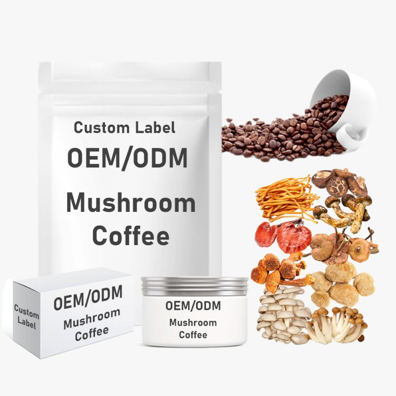 Mushroom Coffee Supplier - OEM Organic 10 in 1 Blend