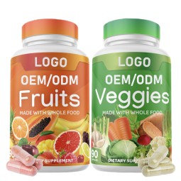 Fruits Veggies Capsules Supplier - Double Vegan Multivitamin