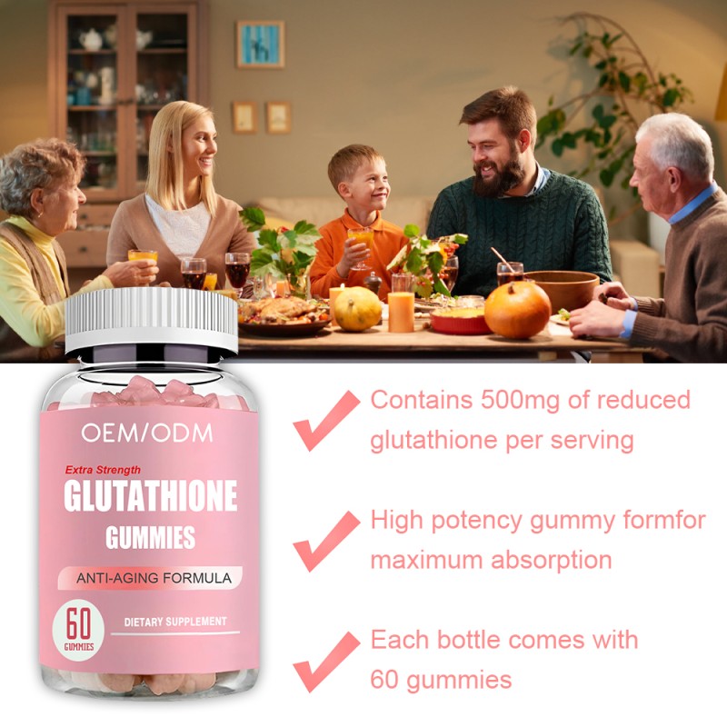 Glutathione Gummies Factory - L-Glutathione Anti Aging Whitening