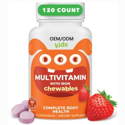 Chewable Multivitamin Tablets Supplier - 120 Count Kids Digestive